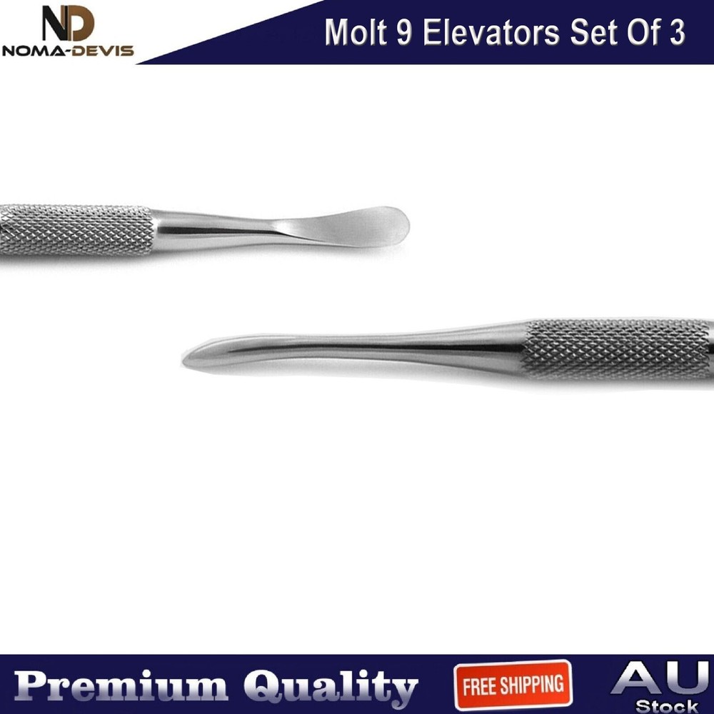Periosteal Dental Molt 9 Elevators Implants Periosteum Surgical Gingival Tissues