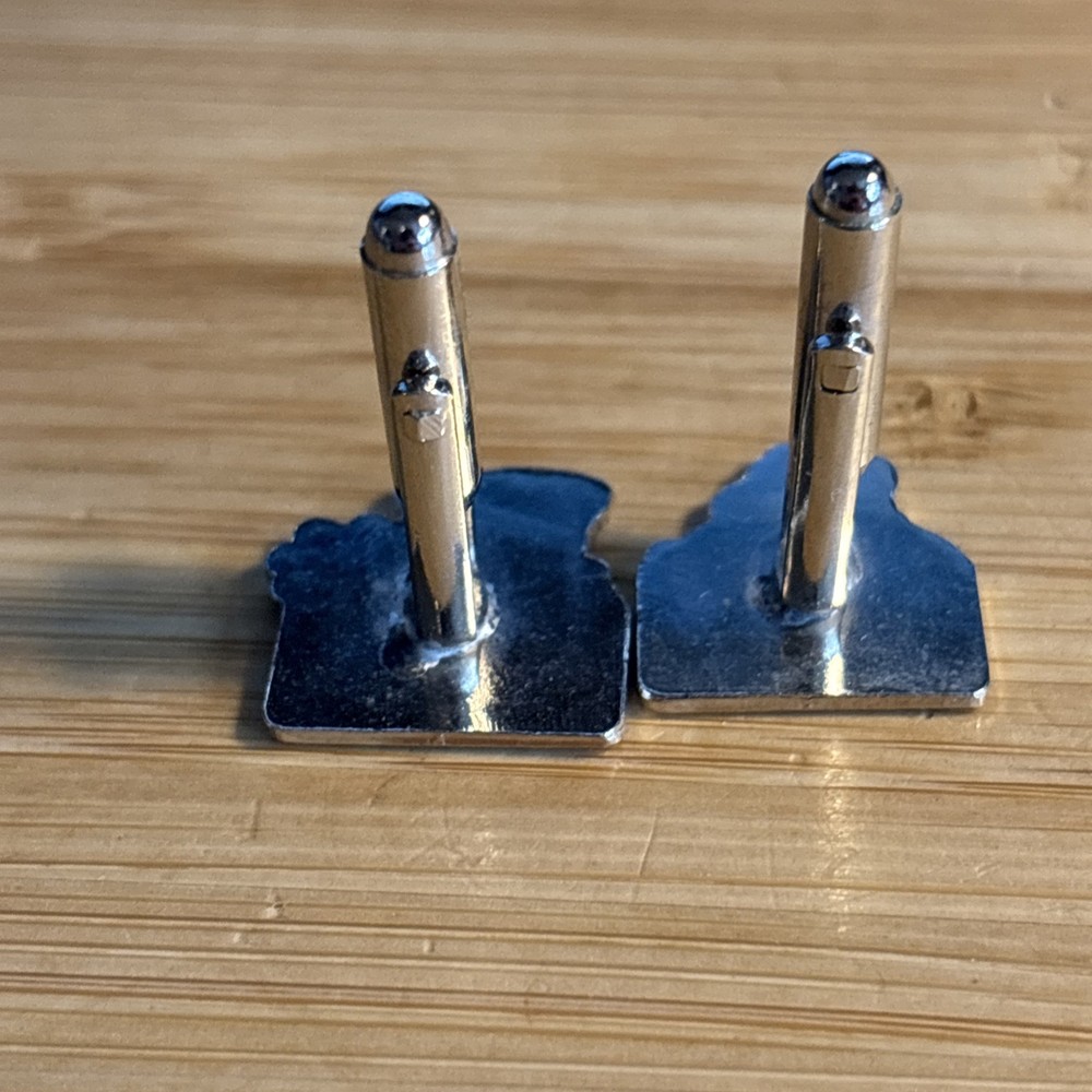Novelty Cufflinks 'Happy Chappy' 'Grumpy Git'