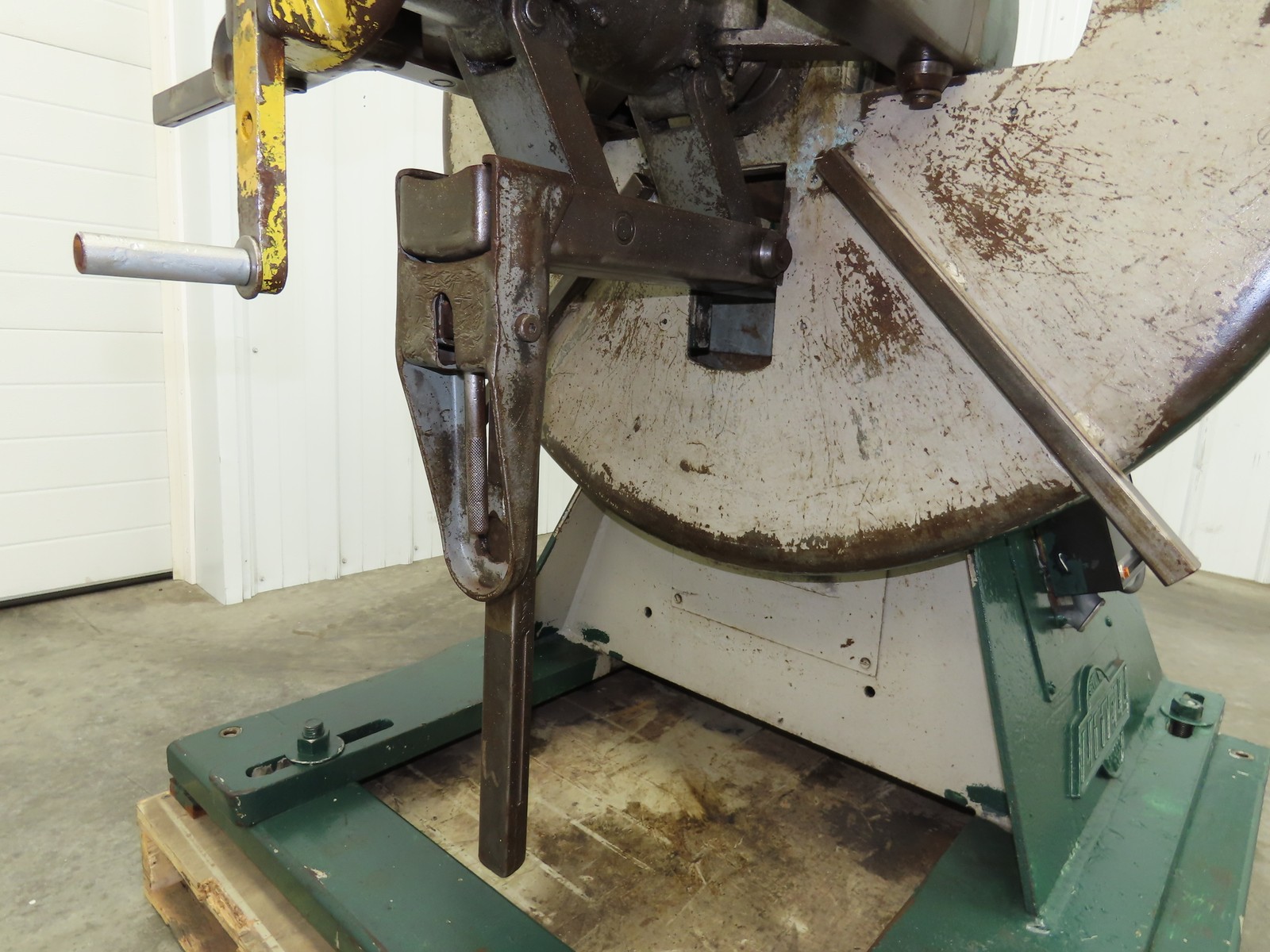 FJ Littell Machine 25-12 Coil Stock Uncoiler 2500lbs 20"ID 12"W Decoiler W/Brake