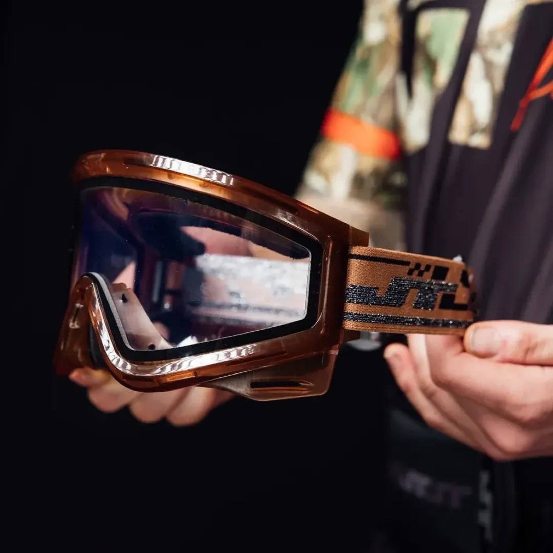 JT Spectra Proflex QLS Goggle Frame w/ Strap ONLY (NO LENS) - Brown ICE