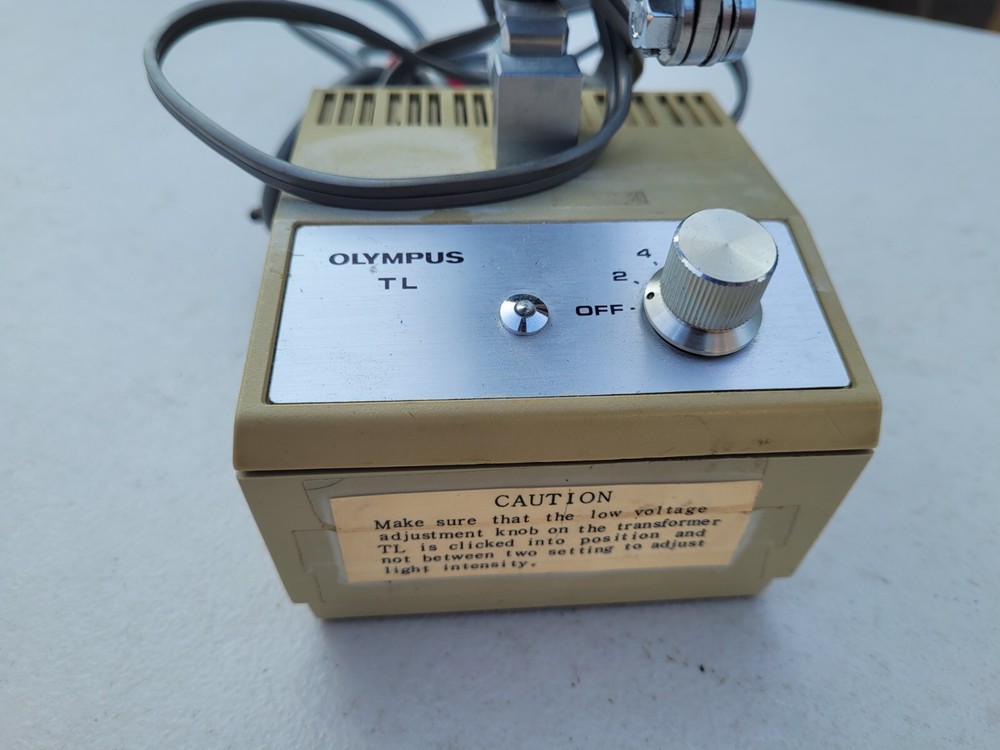 OLYMPUS Microscope illuminator Model TL Tested Working Original TL (TL1)