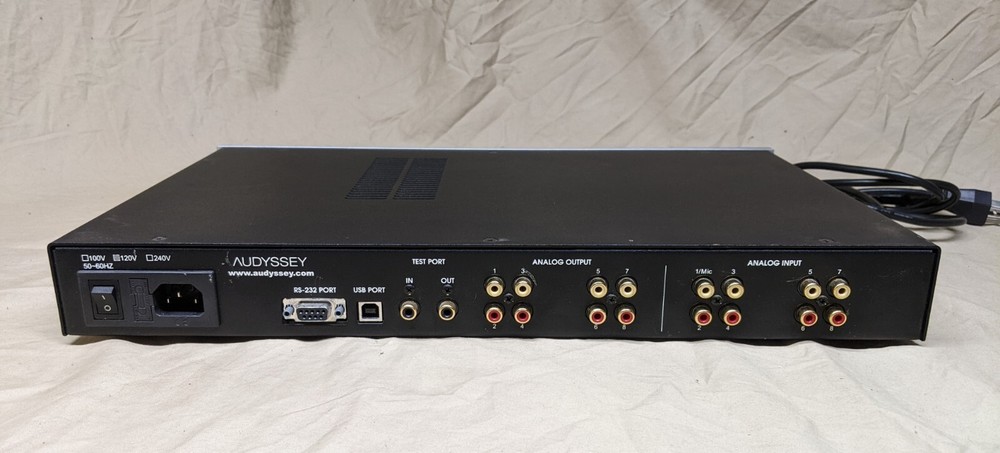 Audyssey MultEQ Pro Sound 8 channel Equalizer EQ