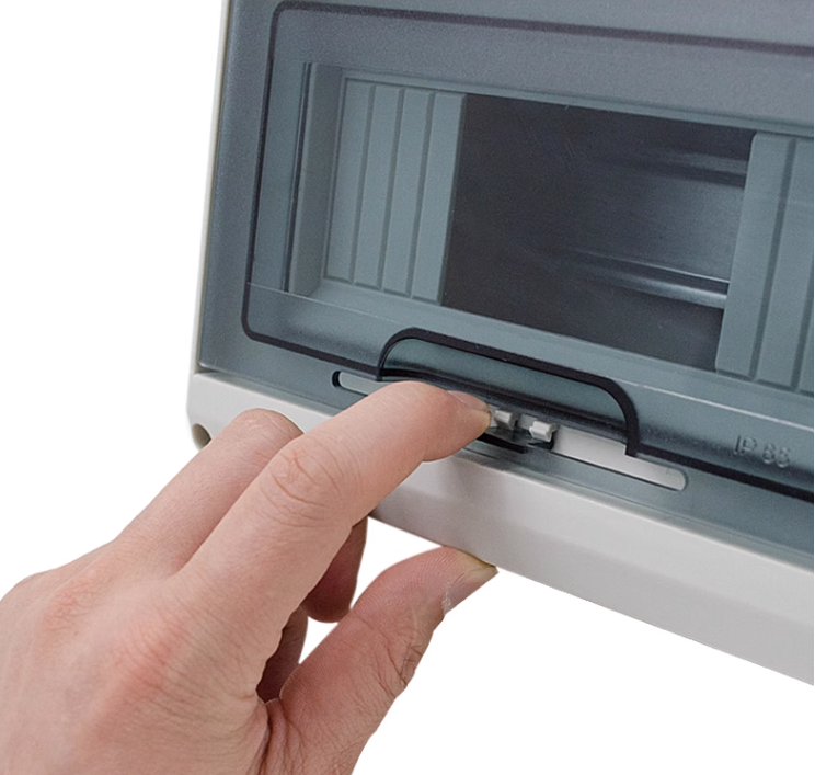 1X Circuit Breaker Box Electrical Switch Box Household Plastic Distribution Box