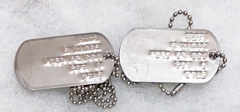 Brian Funk Dog Tag Set