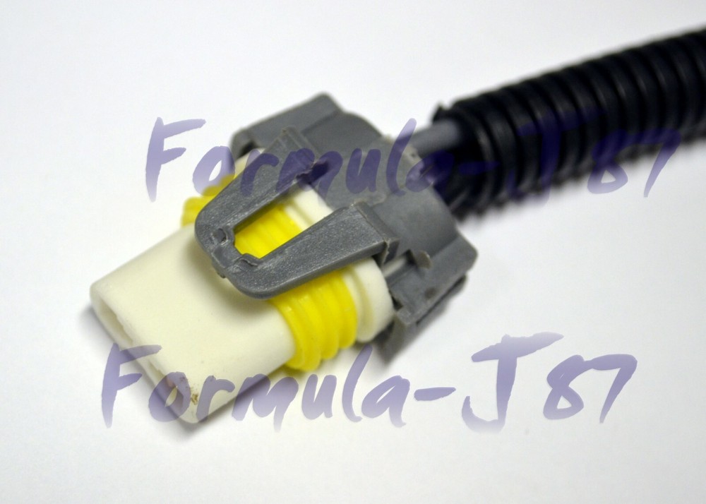 Wire Pigtail Female Ceramic 9012 HIR2 Head Light Two Harness Bulb Socket Plug OE