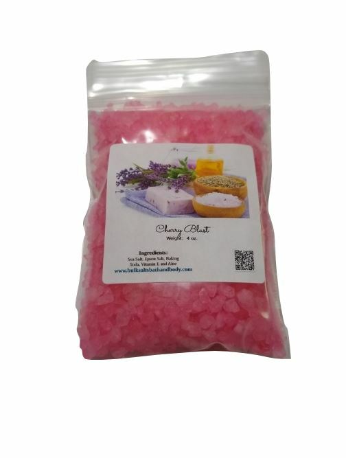 Bath Salts Sampler Pack - Fruit Scents | Sea Salt | Epsom Salt