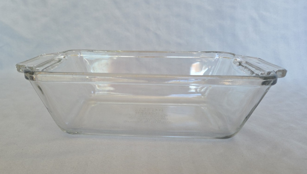 Clear Oven Basics 9" Bread/Loaf Pan by Anchor Hocking