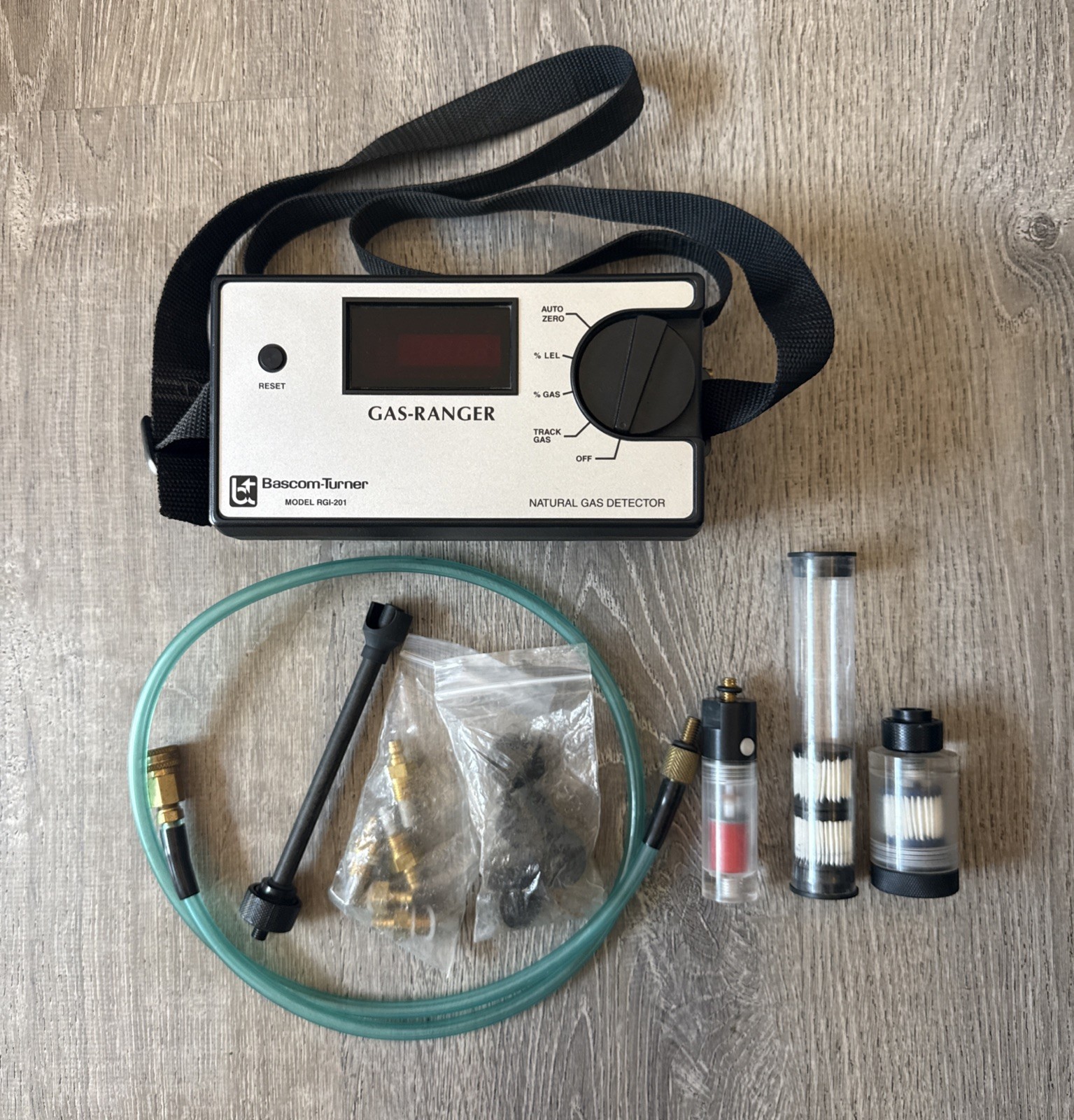 Bascom-Turner RGI-201 GAS-RANGER Natural Gas Detector With Attachments