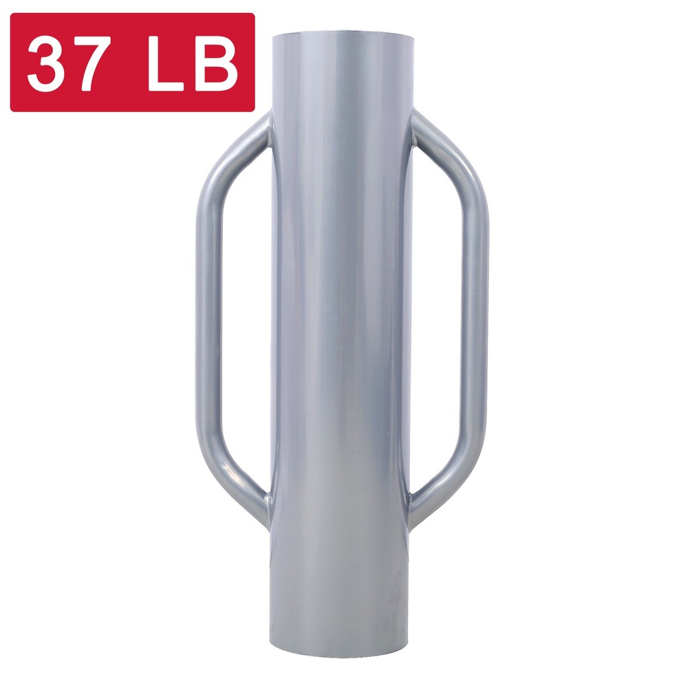 Fence Post Driver 37LB T Post Driver Heavy Duty Hand Post Pole Pounder w/ Handle