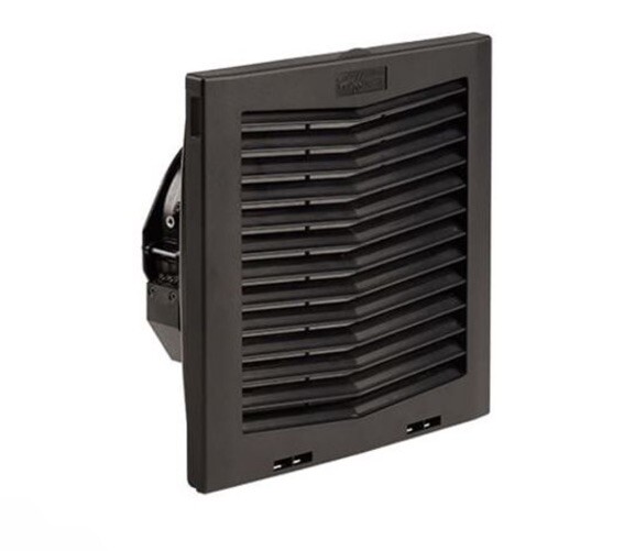 NVENT HOFFMAN HF1026413 HF Side-Mount Filter Fans, Black, ABS