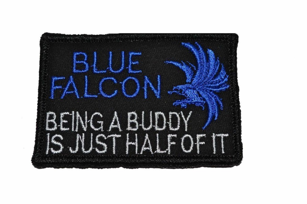 Blue Falcon - 2x3 Patch