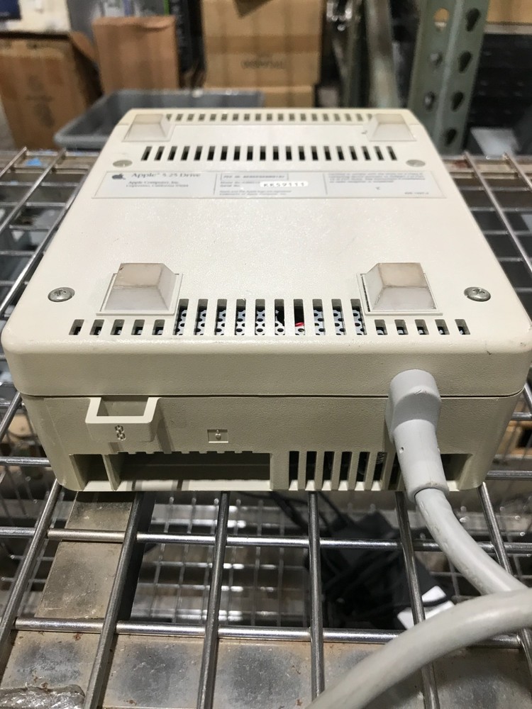 🍎 Vintage Apple Computing 5.25" External Floppy Disk Drive A9M0107
