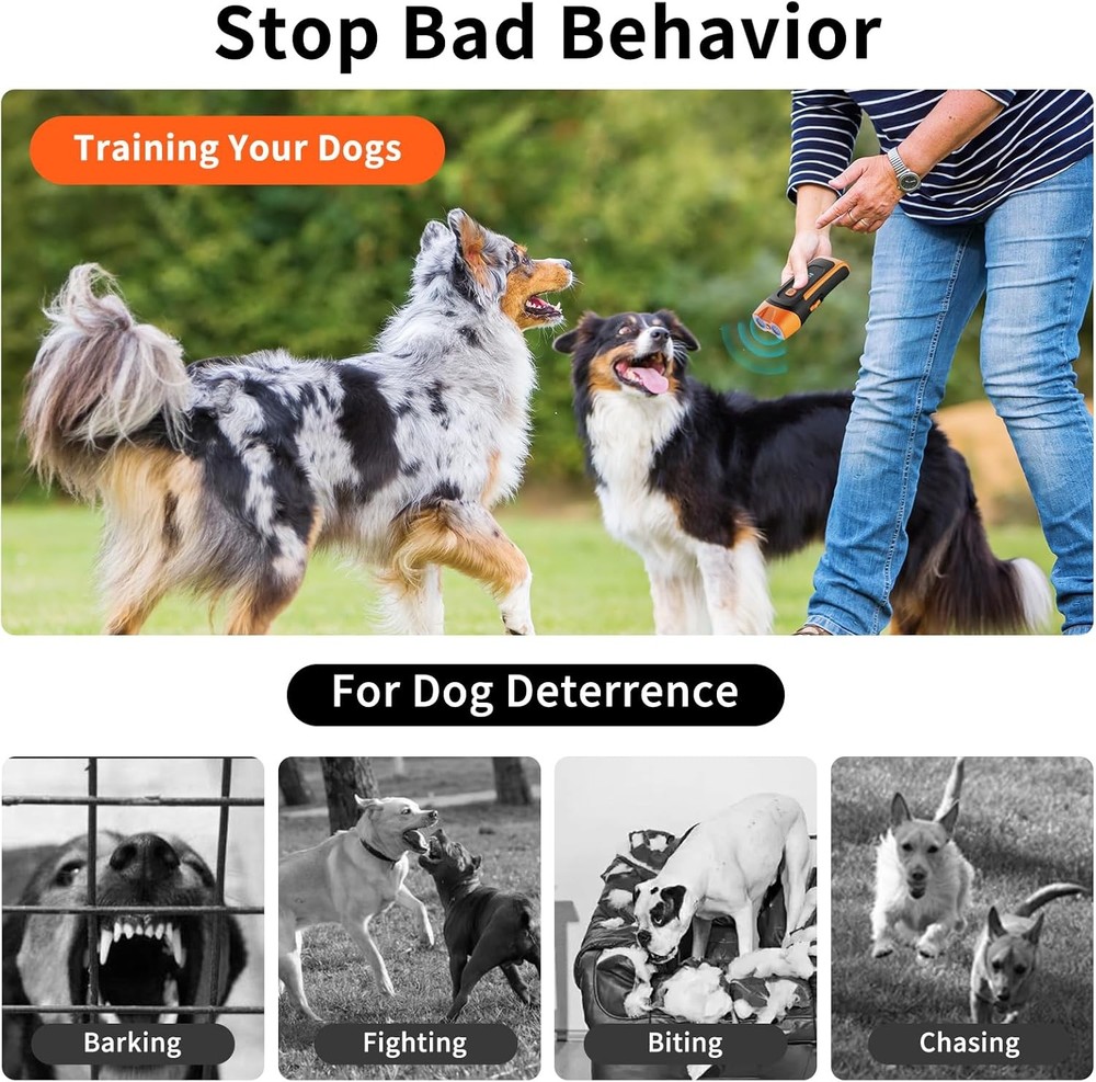 Compact Ultrasonic Handheld Dog Trainer: Simple Yet Powerful