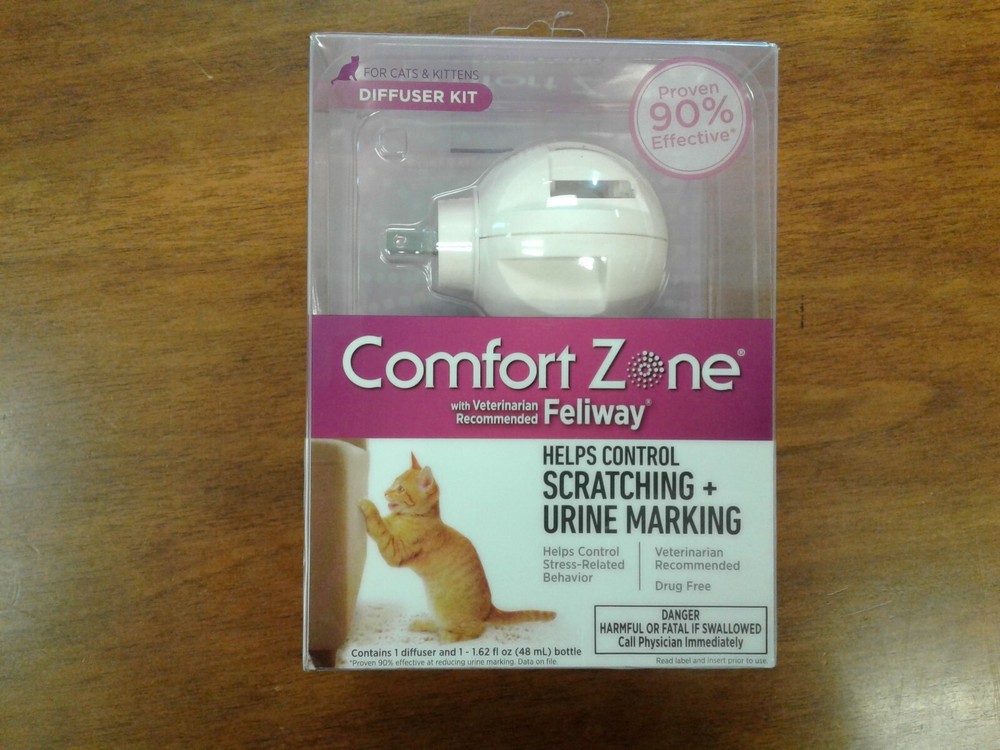 NEW comfort Zone  diffuser kit  for cats and kittens