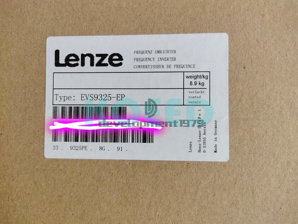 1PC New Lenze Servo driver EVS9325-EP