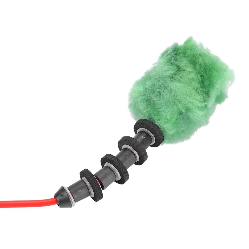(green)Wool Paintball Barrel Pull Through Squeegee Rope Cleaning Rope BD
