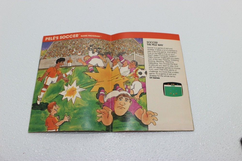 Vintage ATARI Video Computer System Catalog 1981 - 43 Games NICE