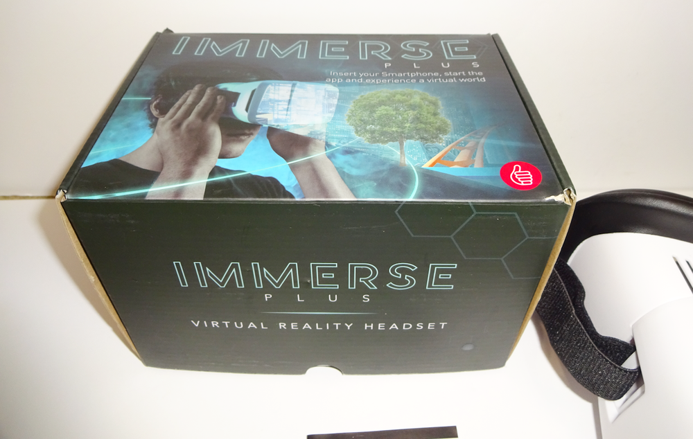 Thumbs Up! Immerse Plus Virtual Reality Headset For Smartphone