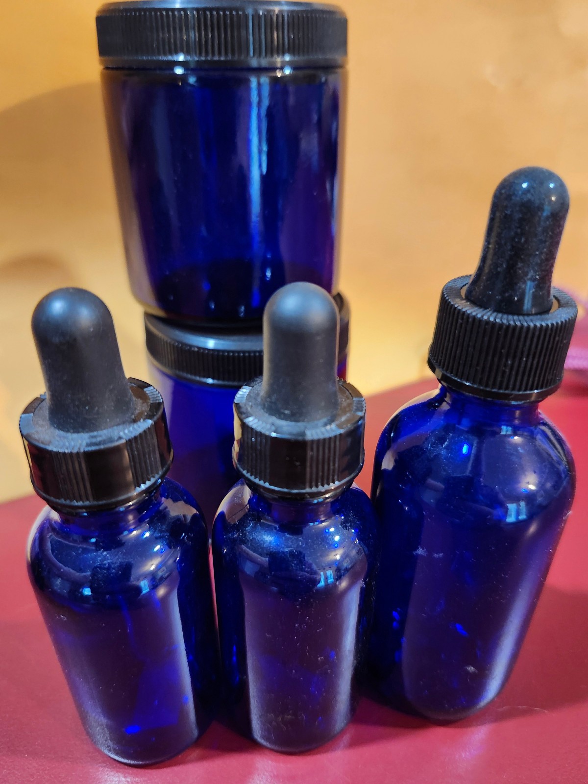 USA BottlesEssential Oil Perfume Sample Glass Bottles, NEW 8, FREE SHIPPING!!