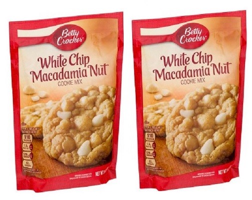 Betty Crocker Cookie Mix White Chip Macadamia Nut 2 Pack