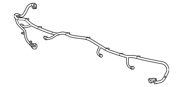 Genuine GM Front Object Alarm Sensor Wiring Harness 84859046