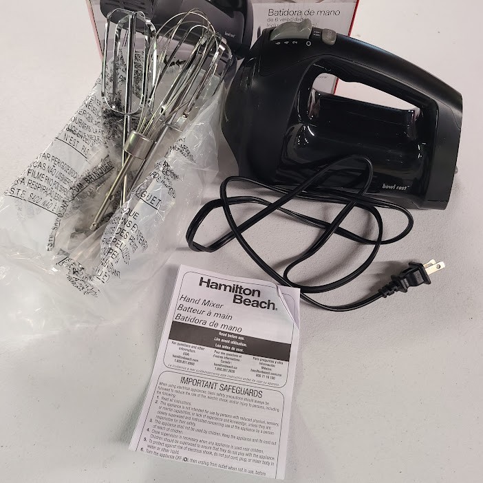 Hamilton Beach 6 Speed Hand Mixer