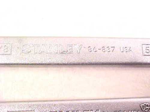 NEW! STANLEY TOOLS COMBINATION WRENCH SET USA