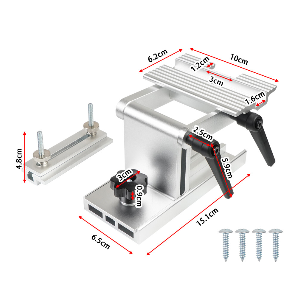 Adjustable Sharpening Tool Rest Jig for 6" 8" Bench Grinders