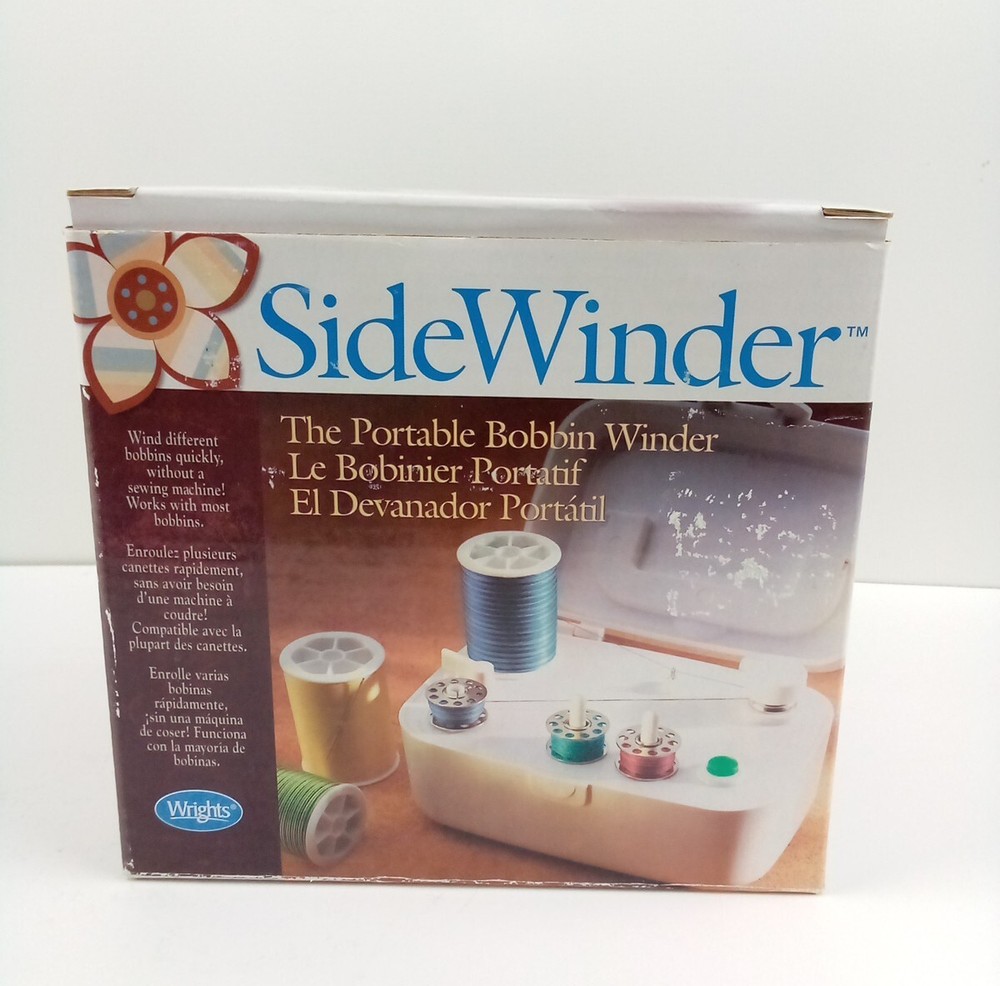 Simplicity Side Winder Portable Sewing Thread Bobbin Winder w/AC Adapter