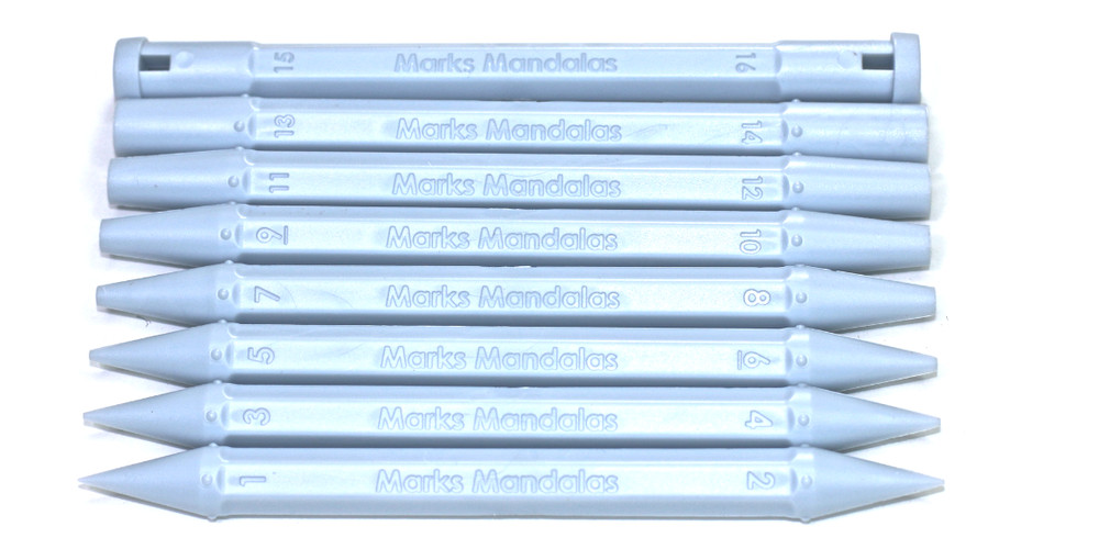 Marks Mandalas 16 Sizes Dotting Tool Set