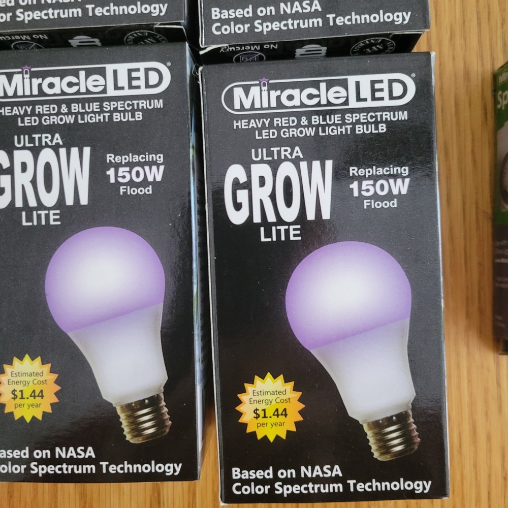 Miracle LED Under The Canopy Indoor Grow Light Kit (4socket set x 2)