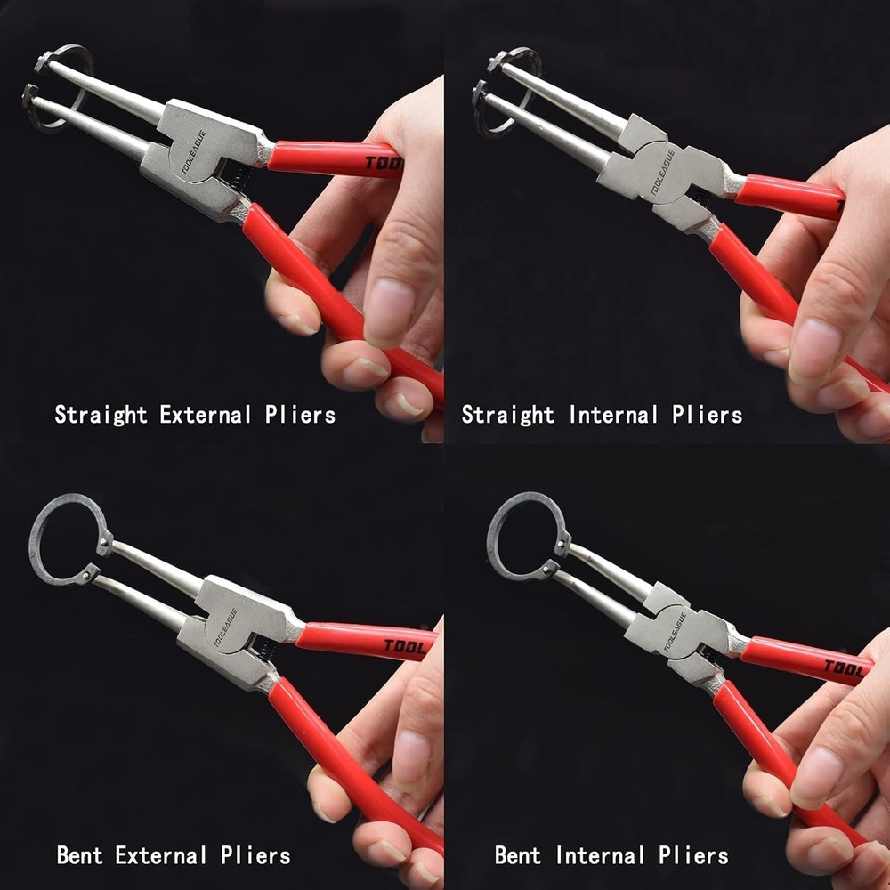 13" Snap Ring Pliers Set - Internal/External