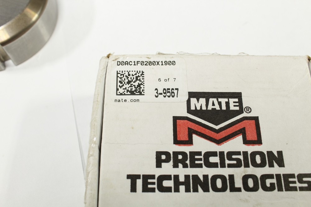 Mate Technologies .2 x 1.9 + .012 Slug-Free Rectangle Die Plate