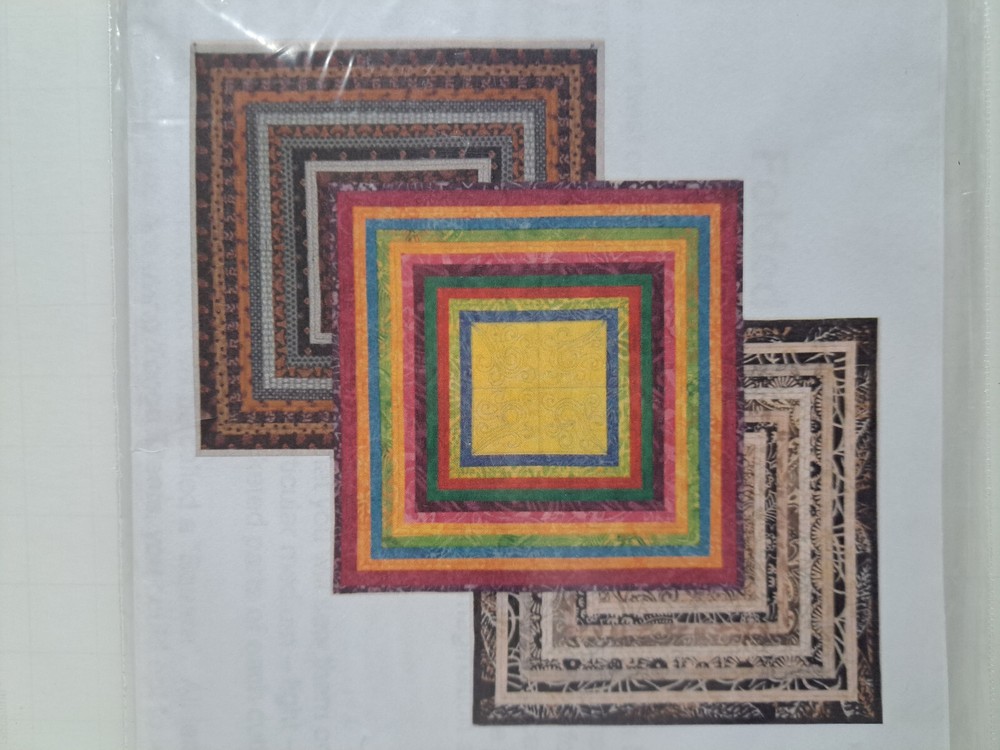 DJ Richards Design Pattern - Folded Kaleidosquare (18" x 18")