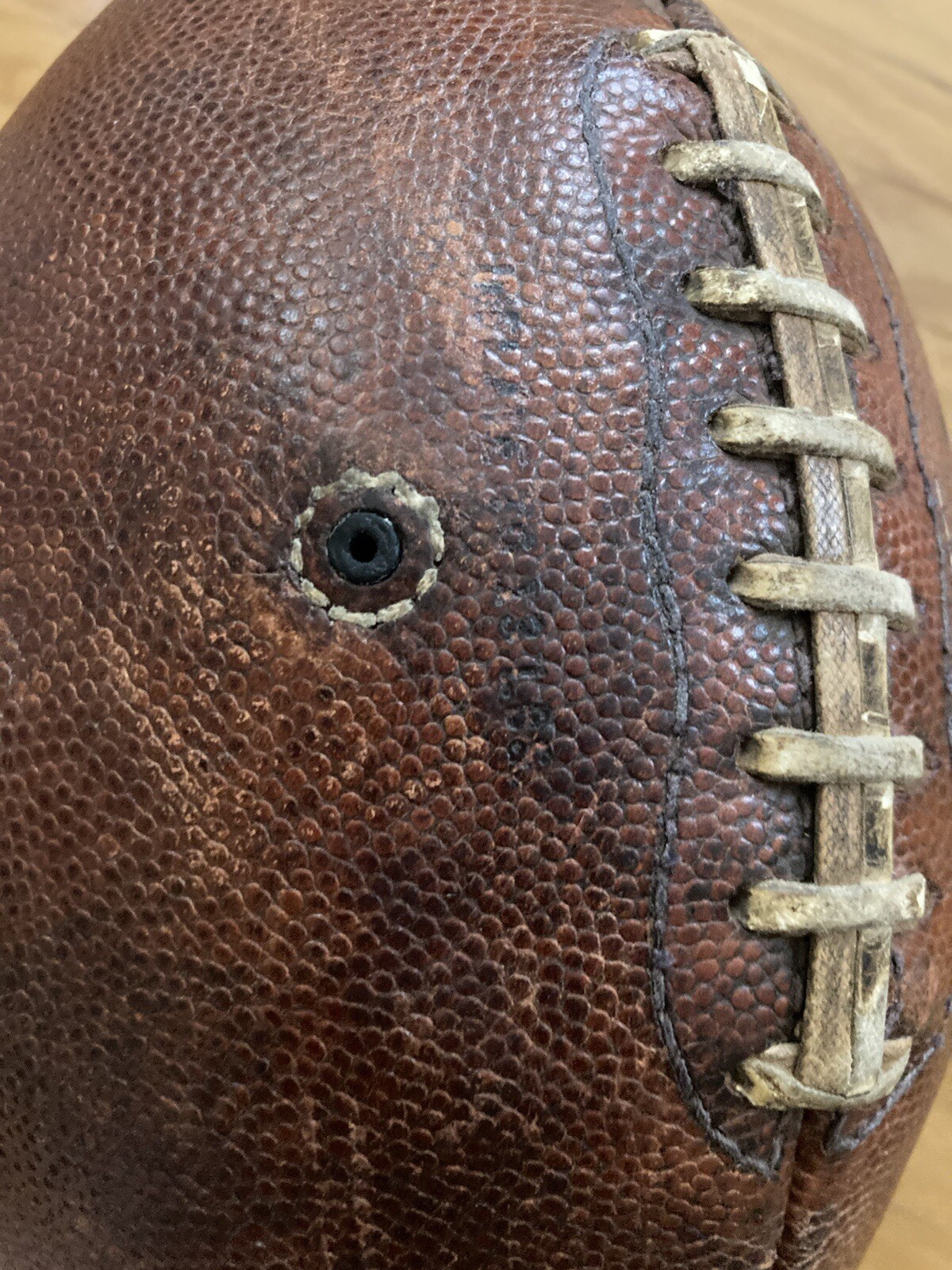 original 1960's AFL AMERICAN FOOTBALL LEAGUE actual GAME USED FOOTBALL J5-V