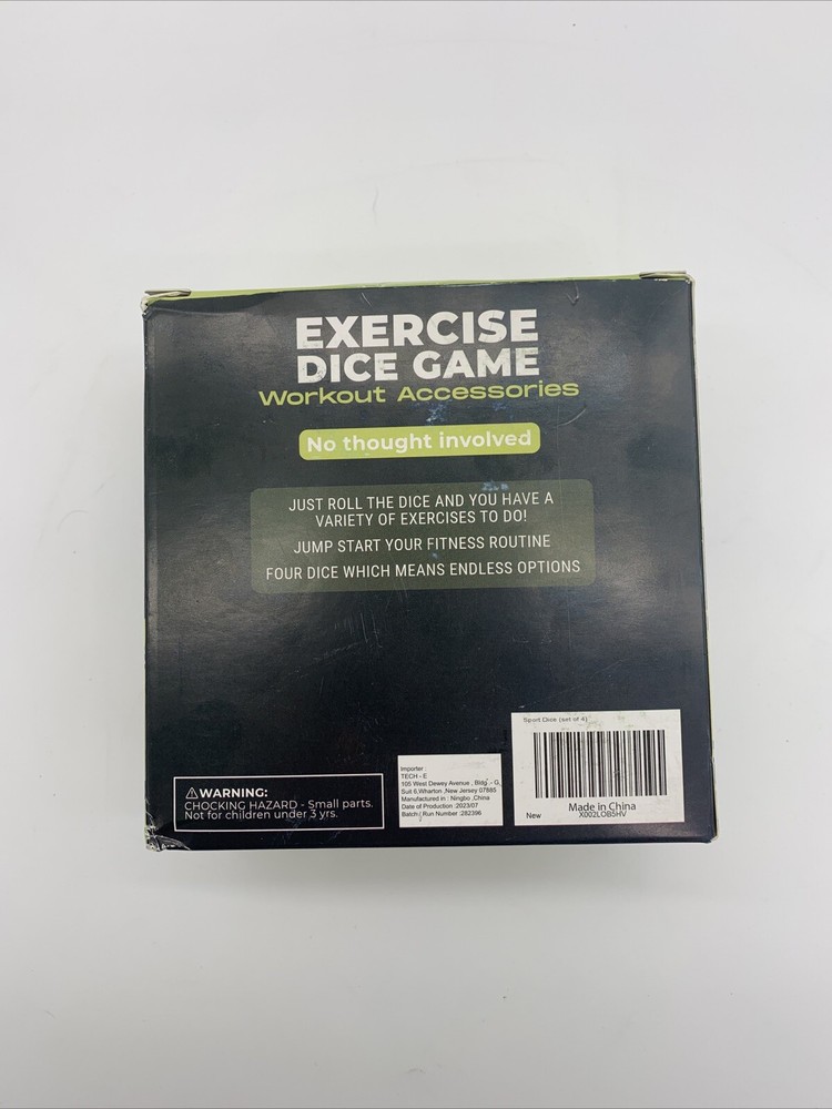 Skywin Workout Dice - Fun Exercise Dice for Solo or Group Classes, 6-Sided Foam