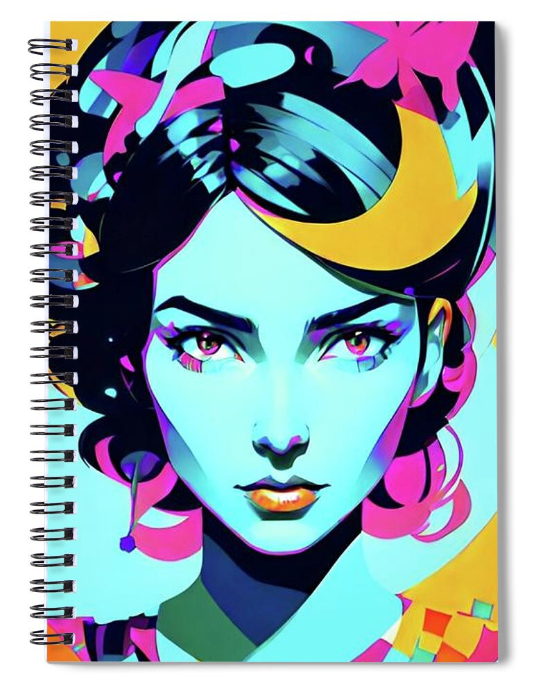 Julianne Spiral Notebook Blank Notebook Lined Journal 8 X 6 Notebook