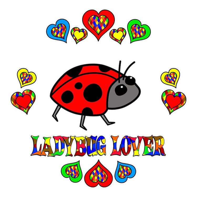 CafePress Ladybug Lover 10" Wall Clock (736952860)