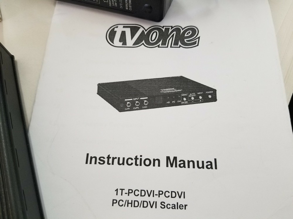 TVOne Task IT-PCDVI-PCDVI Video Scaler
