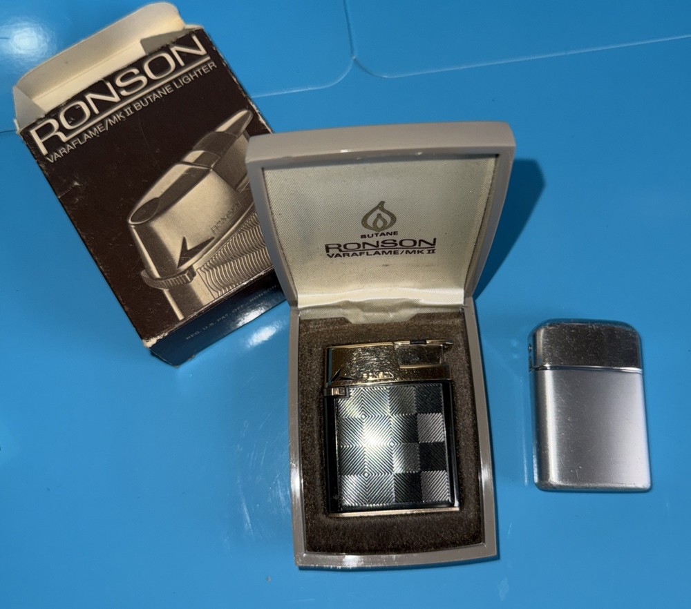 2 Vintage Ronson Lighters
