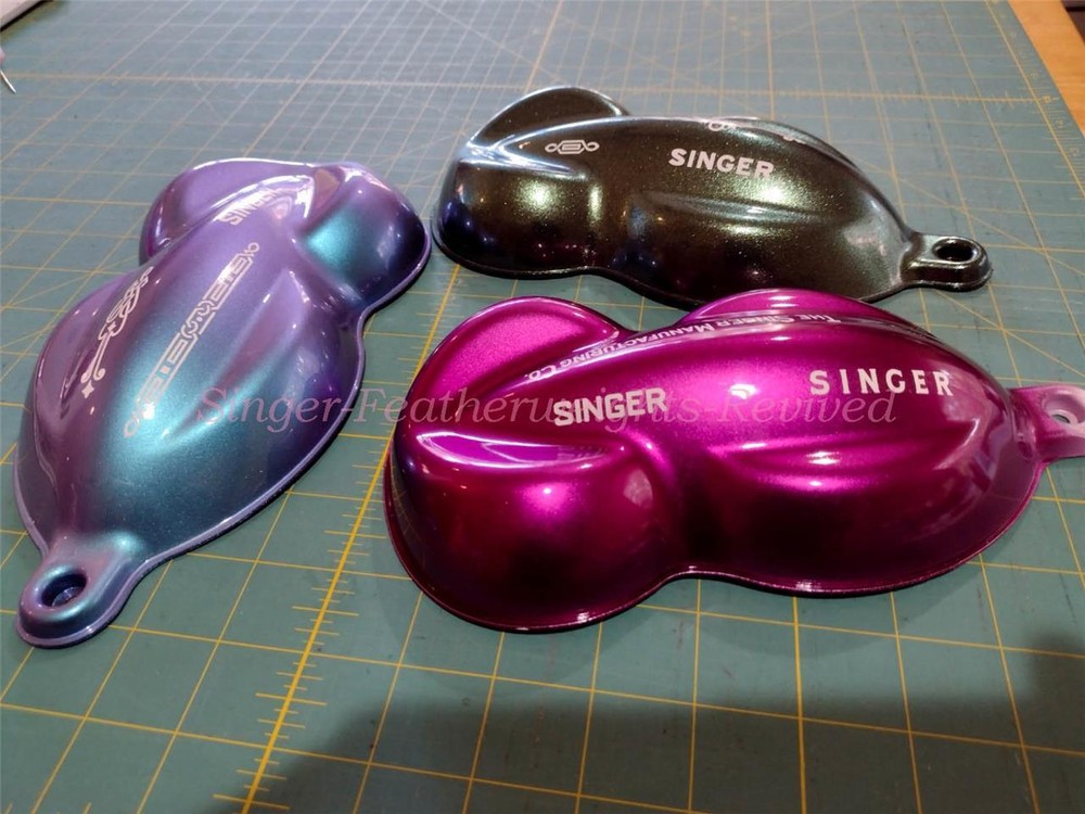 SINGER FEATHERWEIGHT WHITE ***PRE TRIMMED*** DECAL SET FOR 221