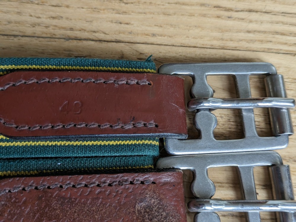 HDR 48 inch leather girth