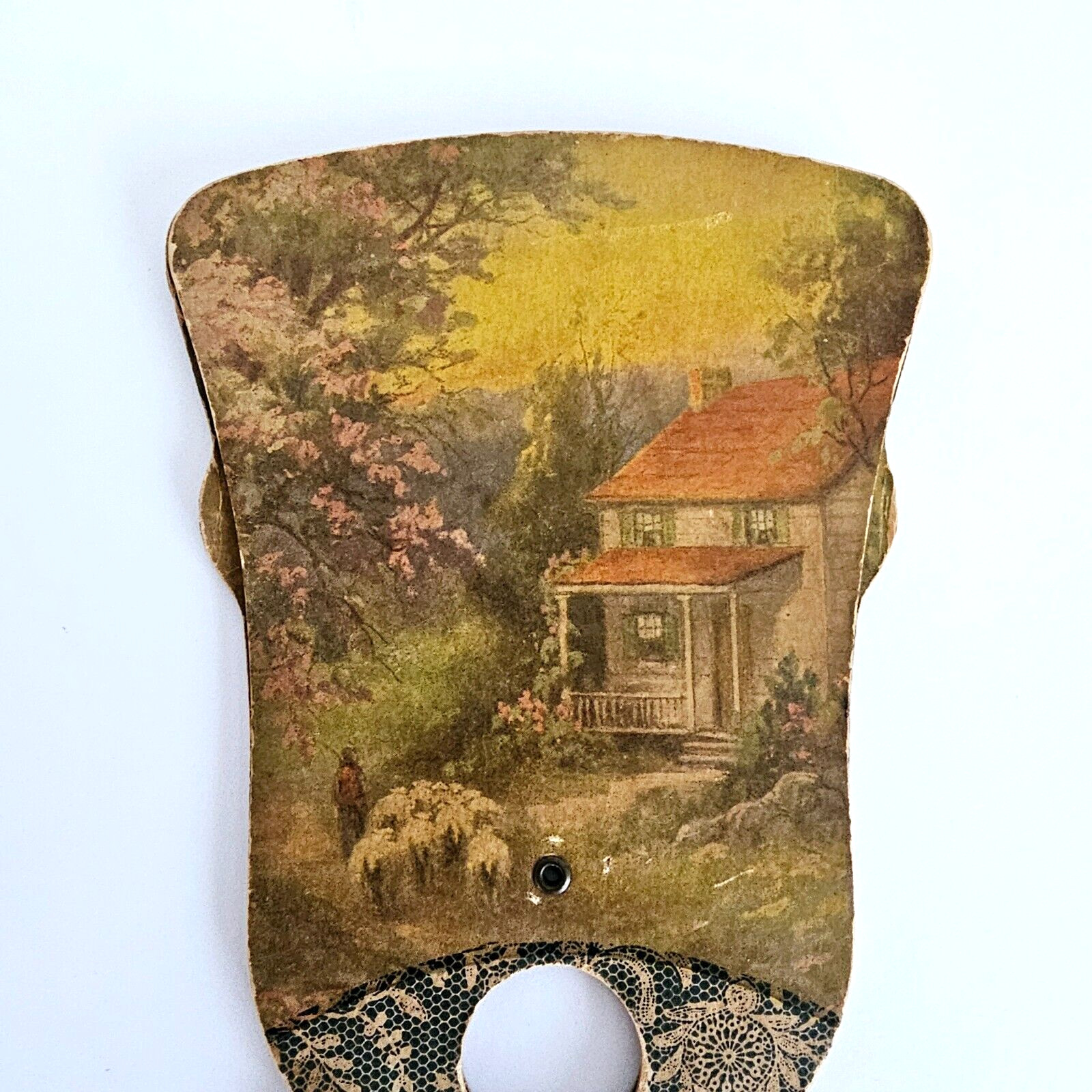 Vintage Schwebel's Toasti Taste Bread Clown Advertising Fan