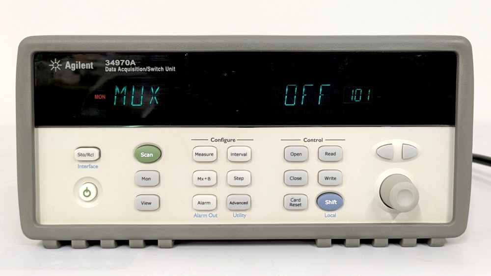 34970A+34901A [Calibrated Certificate]  Data Acquisition Switch Unit　Agilent
