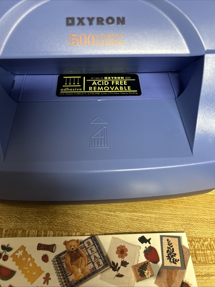 XYRON Bonus Pack Create a Sticker 500BP Includes Sample Cartridges
