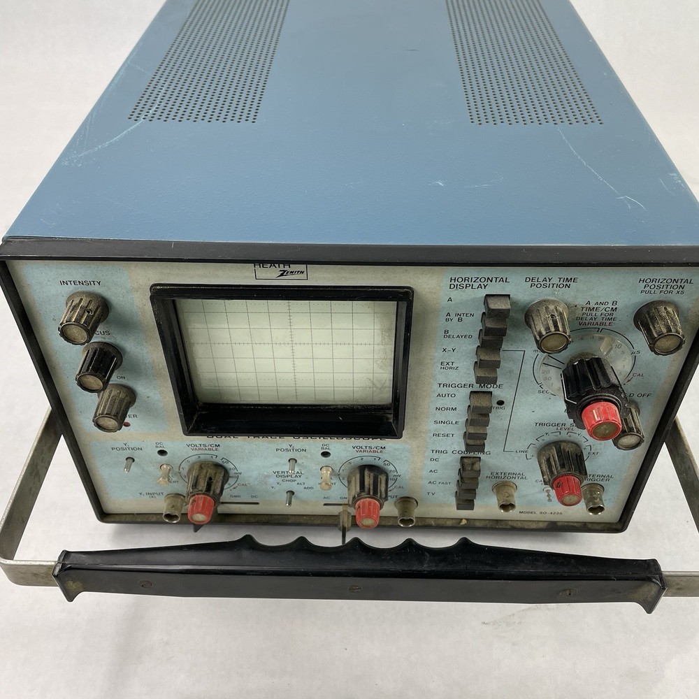 Heath Zenith SO-4235 Dual Trace Oscilloscope Untested