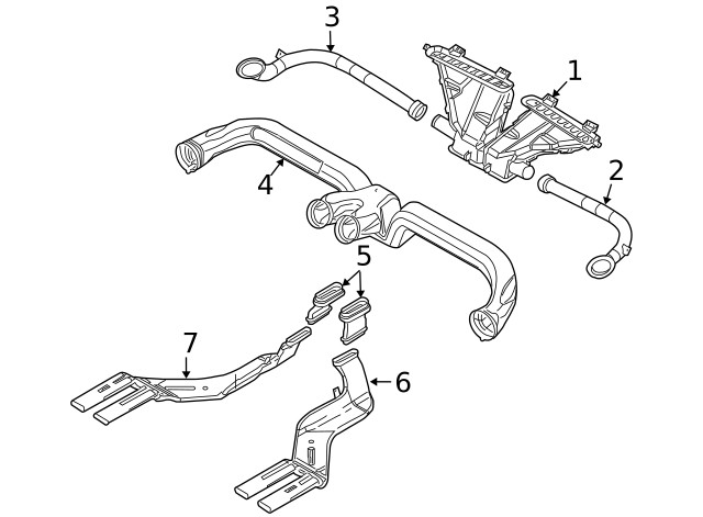 Genuine GM Vent Duct 96399713