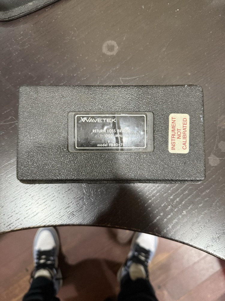 WAVETEK Return Loss Bridge 1 -1000 MHz Model FB40-75
