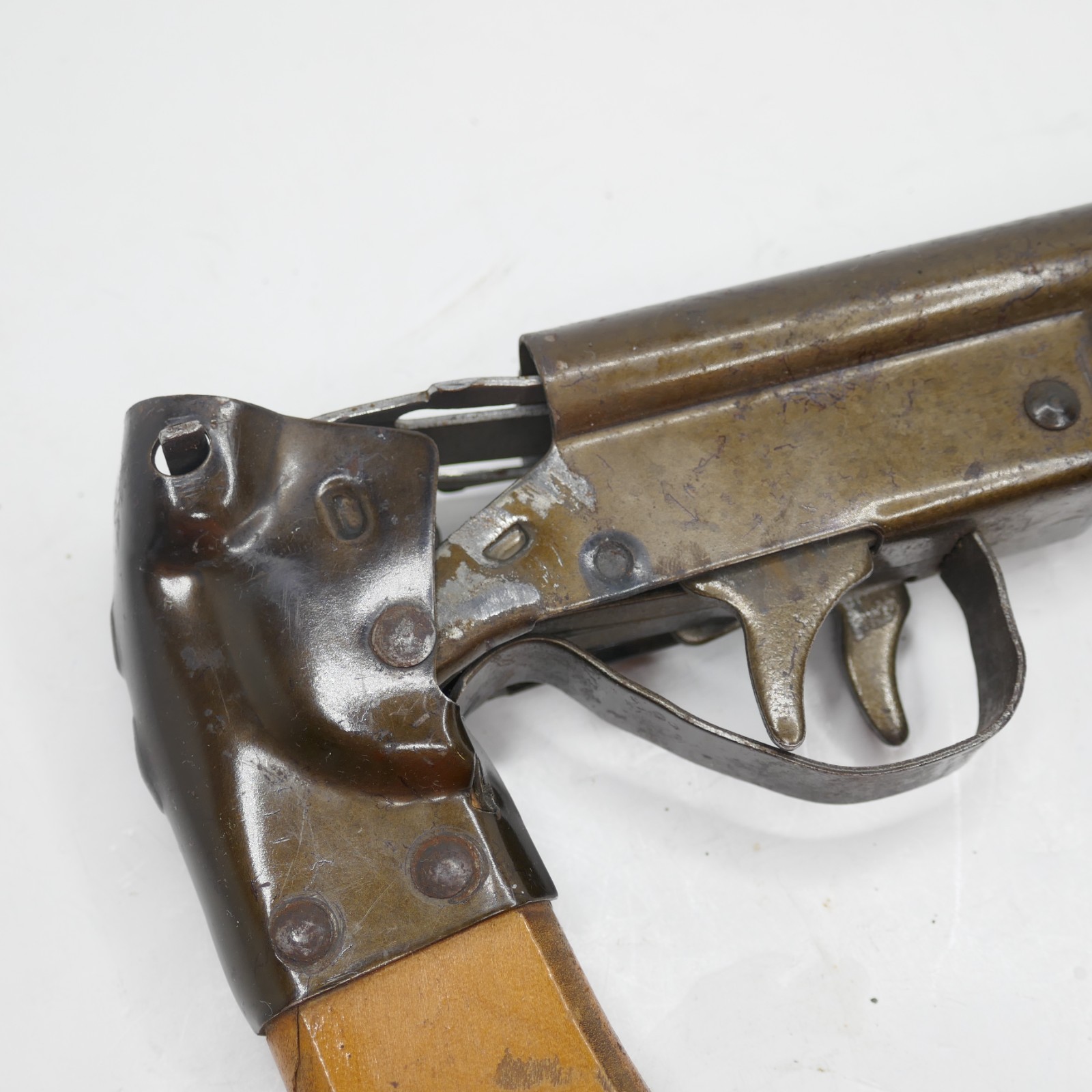 Vintage Daisy Double Barrel Plymouth Mich USA Pop BB Gun Working Rare