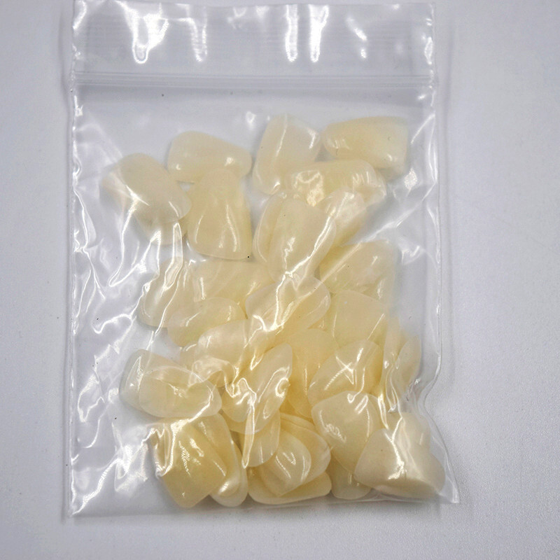 10 Pack Dental High Quality Temporary Crown Patch Veneers Porcelain Patch Upper